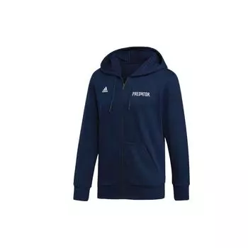 Adidas True Healing Series Pred Poster Hoodie Футбольная куртка Мужская куртка Темно-синяя DU8432 XS