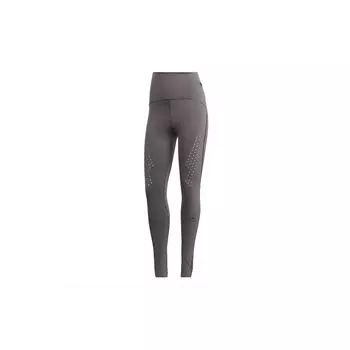 Adidas Truepur обтягивающие однотонные спортивные штаны женские низы серые FU0751 XS