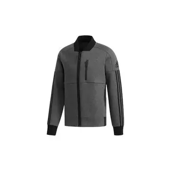 Adidas TT Double Knit Bomber Jacket Мужские куртки Темно-конопляно-серый DW4629 L