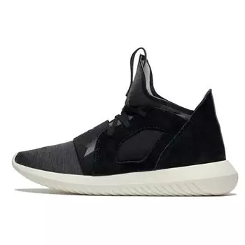 adidas Tubular Defiant Core Черные женские кроссовки Off-White S80291
