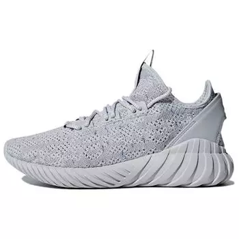 adidas Tubular Doom Sock PK Grey Мужские кроссовки Grey-Two Footwear-White Hi-Res-Blue CG5512