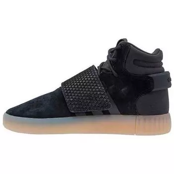 Adidas Tubular Invader Strap J Женские кроссовки Black Core-Black Vintage-White BA9372 35