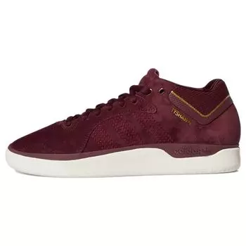 Adidas Tyshawn Maroon Мужские кроссовки Красный Мел-Белый Золото-Металлик FY0443 44