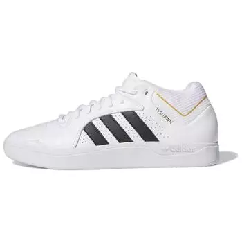 adidas Tyshawn Remastered White Black Gold Мужские кроссовки Cloud-White Core-Black Gold-Metallic IF4625 39