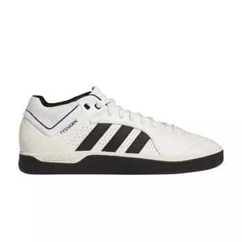 Adidas Tyshawn White Black Мужские кроссовки Cloud-White Core-Black Collegiate-Purple GY6950