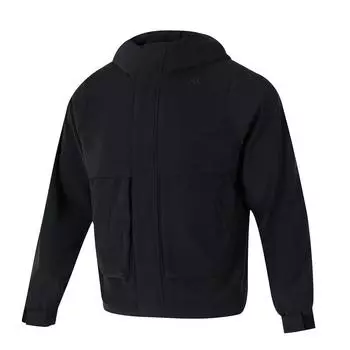 Adidas Удобная куртка с капюшоном и длинным рукавом Мужские куртки Черные JL9353 S