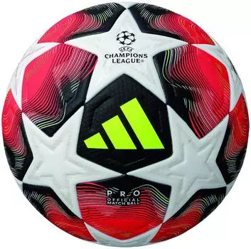 Adidas UEFA Champions League Finale 3-й Профессиональный Футбольный Размер для Учащихся Средней Школы и Международный Официальный Матч ADF540WR 2024-2025