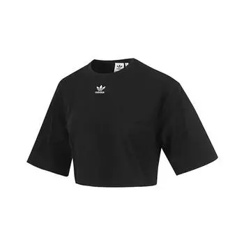 Adidas Укороченная футболка с коротким рукавом W Essential Top IT9887085 XS