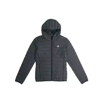 Adidas Уличная морозостойкая теплая спортивная куртка-пуховик с капюшоном Мужская верхняя одежда Carbon-Black CY8738 S