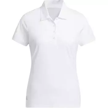 Adidas Ultimate365 Solid короткий рукав поло рубашка женские топы белый IP4216 XXL