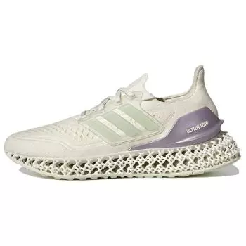 adidas Ultra 4D FWD White Linen Green Женские кроссовки Кремовые Cloud-White Почти-желтые GX6634 36