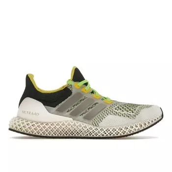 Adidas Ultra 4D White Night Metallic Мужские кроссовки Cloud-White Beam-Yellow GZ1336 36