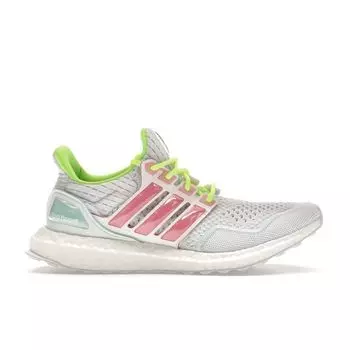 Adidas Женские кроссовки UltraBoost 1.0 White Bliss Pink Cloud-White Lucid-Lemon ID5949 36