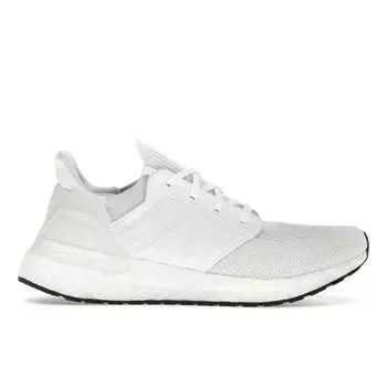 Adidas UltraBoost 20 Footwear Белые мужские кроссовки Core-Black G55817 43