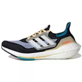 adidas UltraBoost 21 Black Violet Tone Женские кроссовки Core-Black Cloud-White S23836