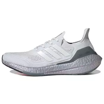 Adidas UltraBoost 21 Crystal White Hazy Green Мужские кроссовки FY0383 43