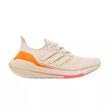 Adidas UltraBoost 21 Halo Ivory Ultra Pop Женские кроссовки Кремовые FZ1919 36