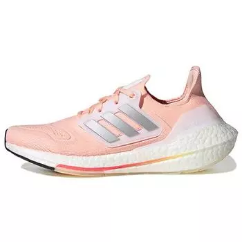 adidas UltraBoost 22 Clear Orange Женские кроссовки серебристо-металлик Ecru-Tint HR1030 40