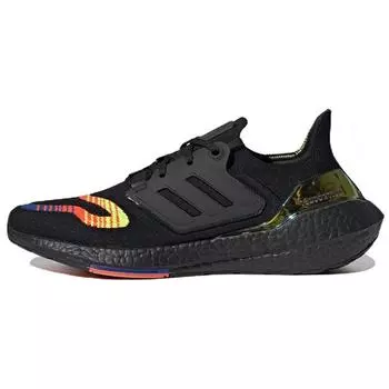 Adidas UltraBoost 22 Linear Energy Black Мужские кроссовки Core-Black Power-Blue HQ0965 40