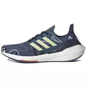 Adidas UltraBoost 22 Wonder Steel Почти желтые мужские кроссовки Blue Legend-Ink GX9166 40