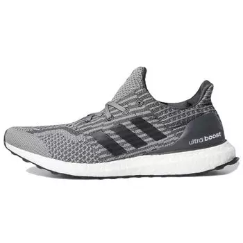 Adidas UltraBoost 5.0 Uncaged DNA Grey Мужские кроссовки Grey-Three Grey-Six Cloud-White G55612 44