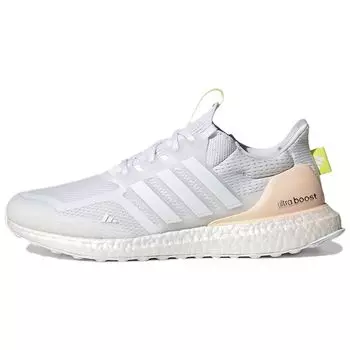 adidas UltraBoost 5.0 White Pink Женские кроссовки Cloud-White Silver-Metallic GX3081 36