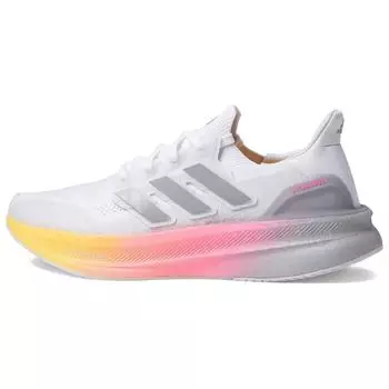 adidas UltraBoost 5 White Lucid Pink Мужские кроссовки Cloud-White Glory-Grey ID8810 43