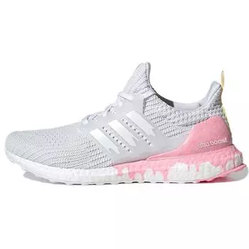 adidas UltraBoost DNA Ice Cream Pack — белые светло-розовые мужские кроссовки Cloud-White GZ0689 36