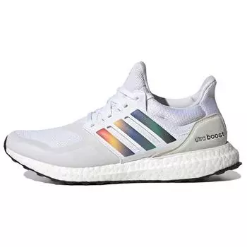 Adidas UltraBoost DNA White Multi Женские кроссовки Cloud-White Red Core-Black FV7014