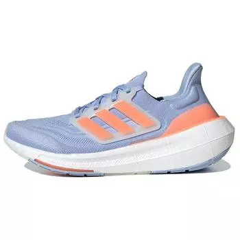 Adidas UltraBoost Light Blue Dawn Coral Женские кроссовки Coral-Fusion Blue-Fusion HQ6347 36