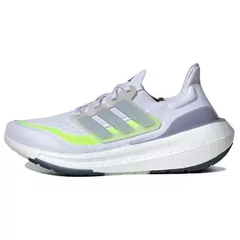 Adidas UltraBoost Light White Wonder Blue Lucid Lemon Женские кроссовки Cloud-White IE1775 36