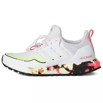 adidas UltraBoost Winter.Rdy White Lime Pink Женские кроссовки Cloud-White Signal-Pink FV7017
