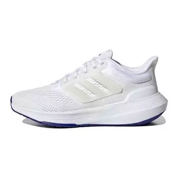 Adidas Ultrabounce Big Kid White Lucid Blue Детские кроссовки Cloud-White Zero-Metallic HQ1304 35