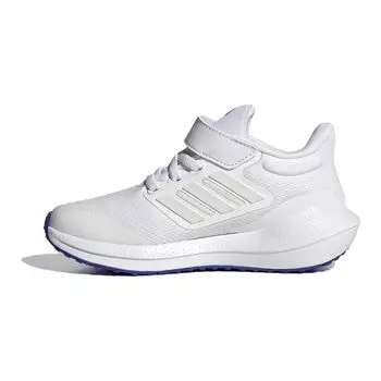 Adidas Ultrabounce Little Kid White Lucid Blue Детские кроссовки Cloud-White Zero-Metallic HQ1297 28