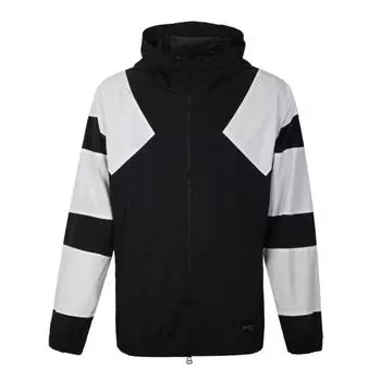 Adidas Ветровка Originals Woven Casual Hooded Jacket Men Jackets Black CV5955 S