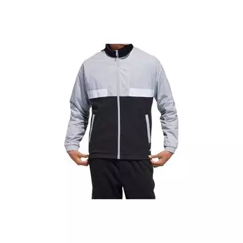 Adidas Ветровка тканая куртка на молнии мужская куртка черная GP1830 XL