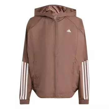 Adidas Ветровка Wind.RDY Hyperglam Свободного кроя Ветрозащитная Дышащая Удобная Куртка на молнии с рукавами «летучая мышь» и длинными рукавами Женская куртка JX7381 S
