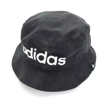 adidas Винтажная обработка панама L Шляпа серии Black Мужская Б/У