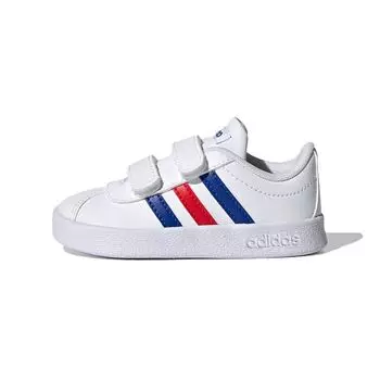 Adidas VL Court 2.0 I White Royal Blue Ярко-красные детские кроссовки Cloud-White FY9275 22