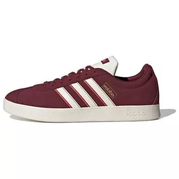 Adidas VL Court 2.0 Shadow Red Мужские кроссовки Off-White Ярко-красные IF7555 36