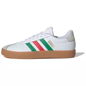 Adidas VL Court 3.0 Белые Зеленые Красные Мужские Кроссовки Cloud-White IF4466 44