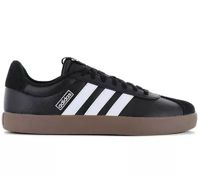 adidas VL Court 3.0 — мужские кроссовки черные ID6286 ОРИГИНАЛ EU 44 2/3 UK 10 чёрный