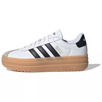 Adidas VL Court Bold White Black Gum Женские кроссовки Cloud-White Core-Black Wonder-Beige IH3083 38