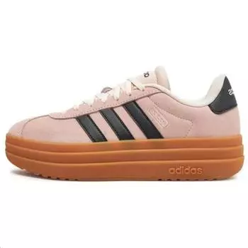 Adidas VL Court Bold Wonder Quartz женские кроссовки Pink Core-Black Wonder-Beige JI2910 38
