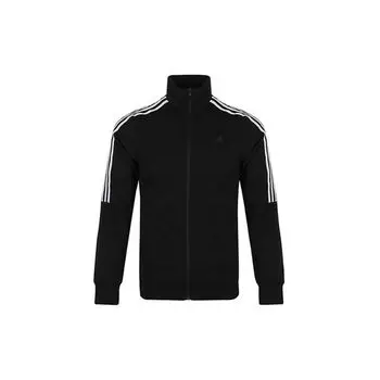 Adidas Вязаная куртка с воротником-стойкой Мужская верхняя одежда Черный DW4598 XL
