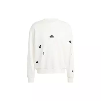 Adidas Вышитая толстовка мужская толстовка Jade-White IS2036 XXXL