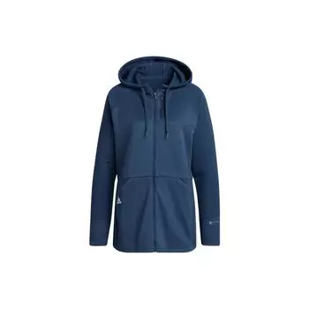 Adidas W C.RDY Parka однотонная свободная куртка с капюшоном и завязками на шнурке женская куртка темно-синего цвета HG6983 XS