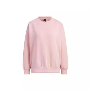 Adidas W Fustl Sweat однотонный свободный спортивный повседневный пуловер с круглым вырезом женская толстовка Miracle-Purple-Pink IM8993 L