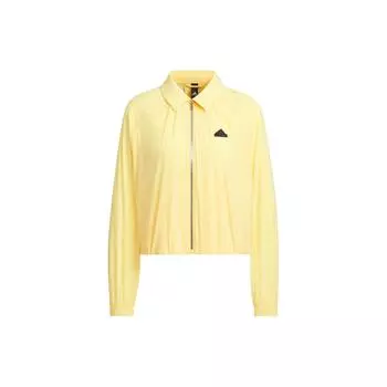 Adidas Ветровка Куртка Женская Верхняя Одежда Желтый IM8818 L