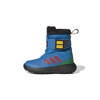 adidas Winterplay LEGO Shock Синий Красный Основной Черный (PS) Детские кроссовки GW4422 28